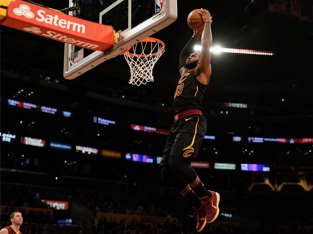 詹姆斯实战扣篮无双,力压群雄封历史第一人! 詹姆斯的力量永恒:给扣篮注入灵魂
詹姆